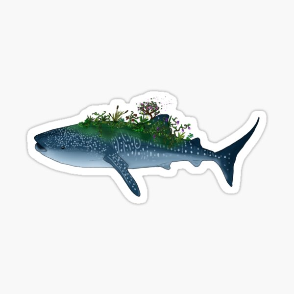 Vista previa del artículo con la obra «Jardín de ballenas», diseñado y vendido por RageMelon.