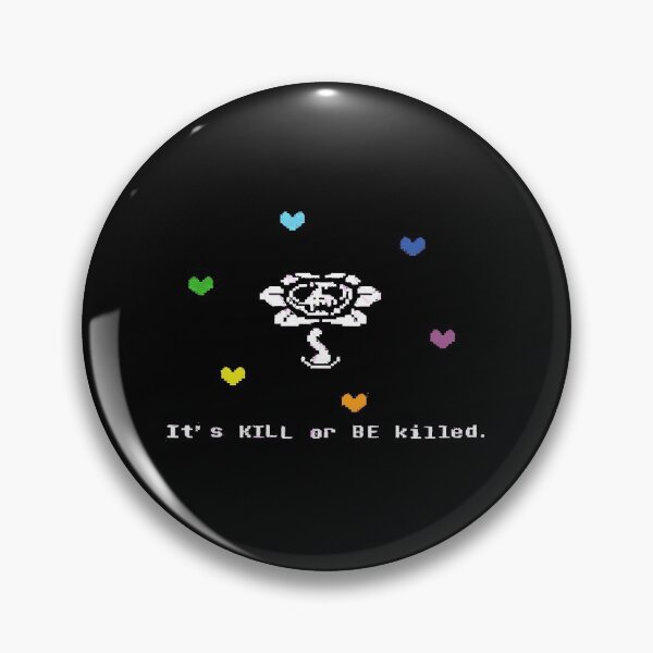 Artikelvorschau, Undertale Flowey Sein Kill or Be Killed Hearts entworfen und verkauft von Heline99.