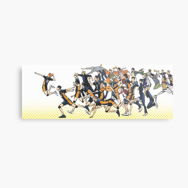 Haikyuu!! Metal Print