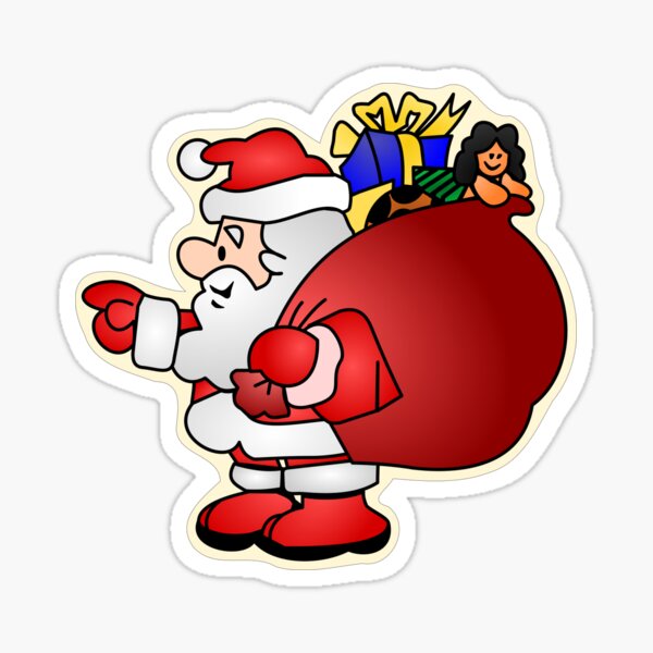 Christmas Storage Stickers for Sale