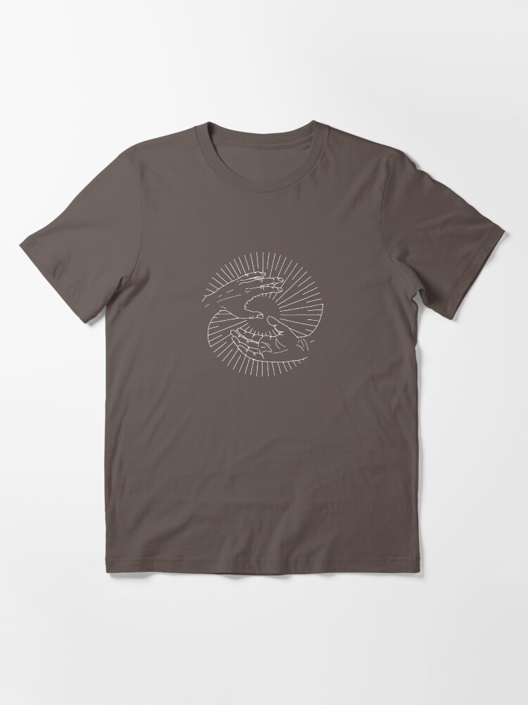 Alternate view of Qigong Hands Essential T-Shirt