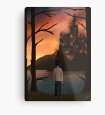 Deathly Hallows Metal Print
