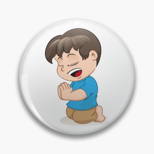Item preview, Illustration of a child meditating and praying on my knees, philosophy religion. Ideal for institutional and religious materials designed and sold by LucianoCosmo.