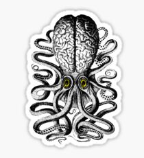 Release the Regular Brain Kraken Sticker