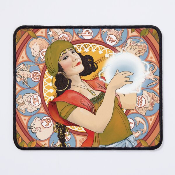 Item preview, Mystical Art Nouveau Tonyana designed and sold by nevernotamanda.