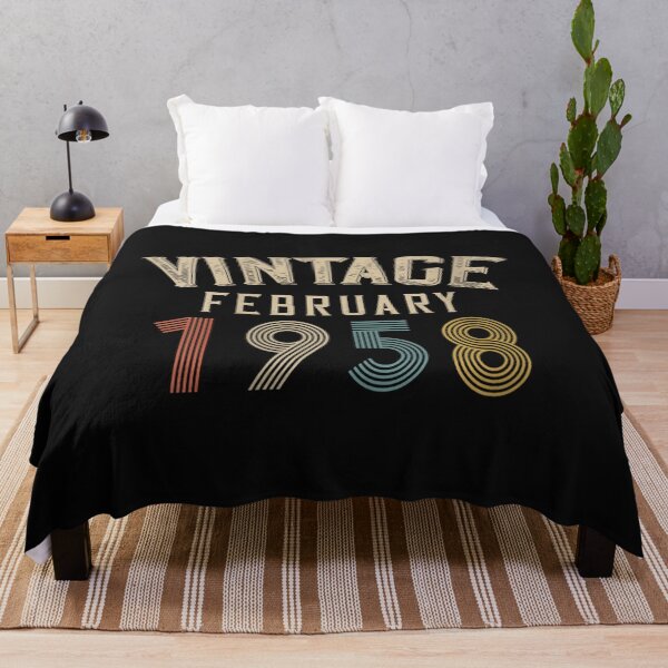 Item preview, Womens Vintage February 1958 T-Shirt designed and sold by Beroti-Vanda.