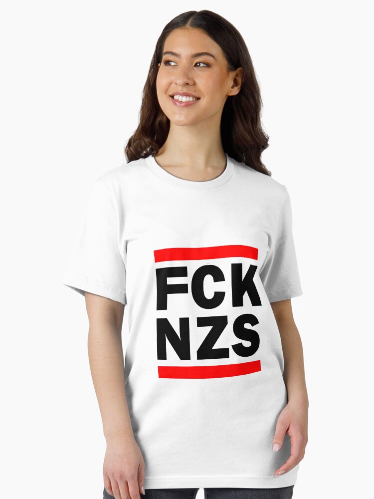 Thumbnail 2 von 7, Essential T-Shirt, FCK NZS designt und verkauft von Azrael.