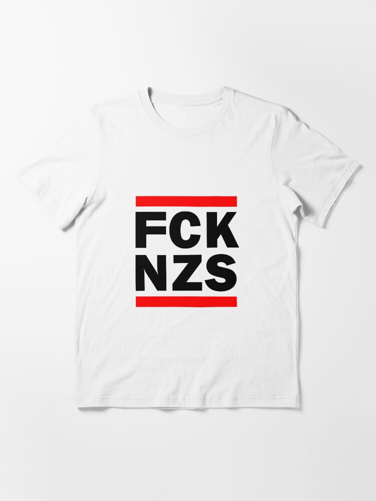 Thumbnail 3 von 7, Essential T-Shirt, FCK NZS designt und verkauft von Azrael.