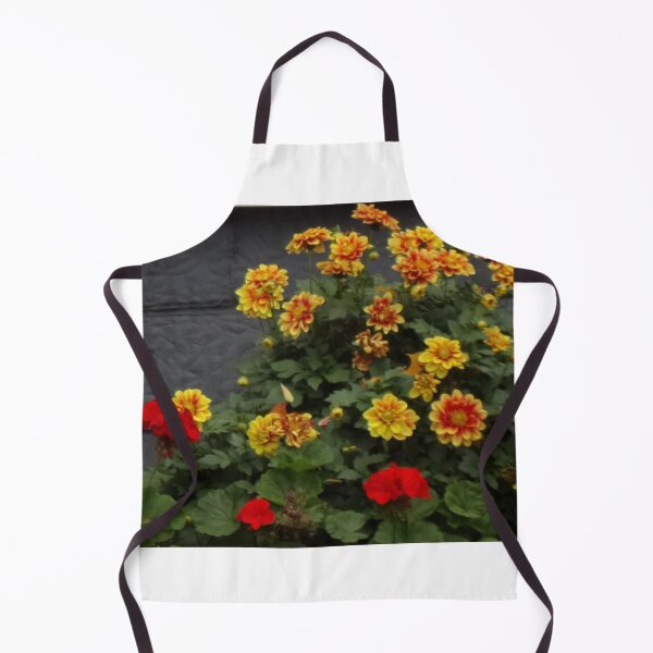 Item preview, Orange and yellow autumn flowers designed and sold by AlicesArtistry.