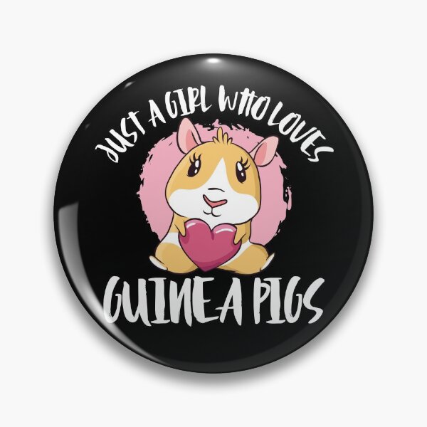 Item preview, Just A Girl Who Loves Guinea Pigs Cute Girls Guinea Pig Gear designed and sold by DynamicDesign.