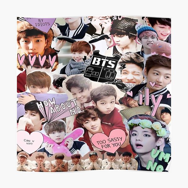 Bts collage HD wallpaper  Pxfuel