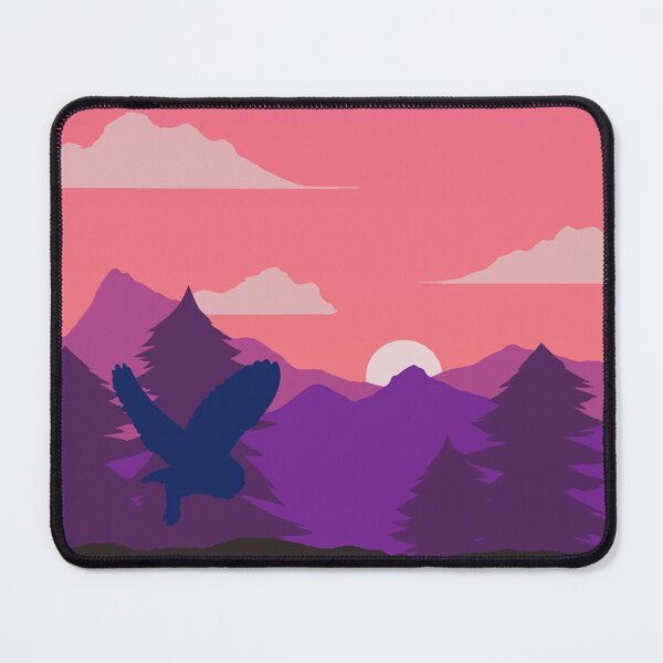 Item preview, Genderfluid Owl Landscape designed and sold by FrostedDesigns.