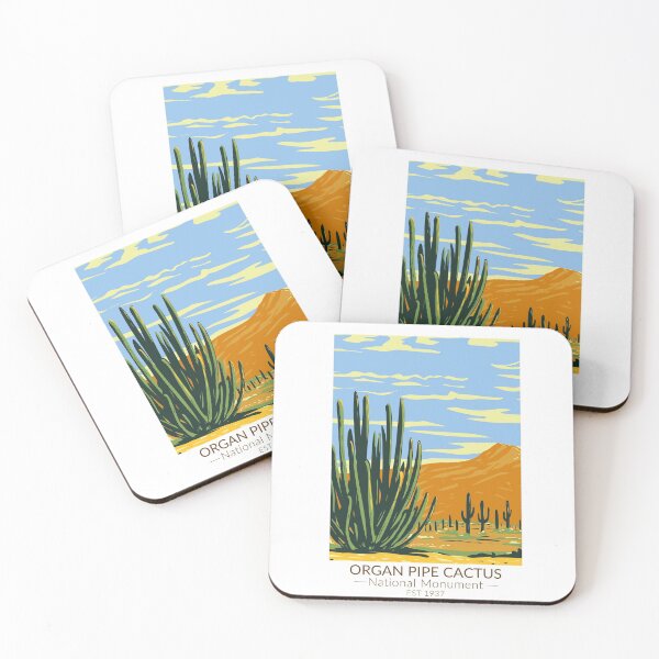 Item preview, Organ Pipe Cactus National Monument Arizona Vintage designed and sold by KrisSidDesigns.