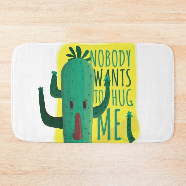 Item preview, Not A Hugger | funny, sarcastic cactus designed and sold by teez4dayz.