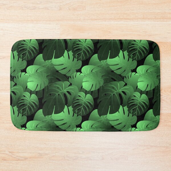Item preview, Moody Monstera Green Repeat 5748 designed and sold by Art in My Loft.