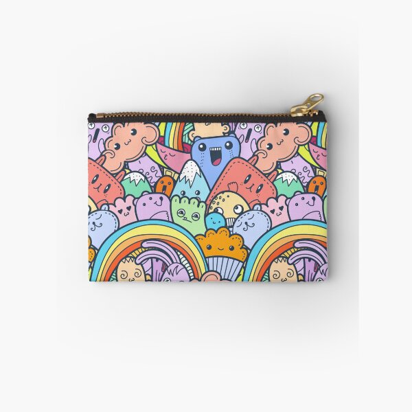 Item preview, Funny Cute Cartoon Doodle Monster Graphic Retro Design designed and sold by delohill.