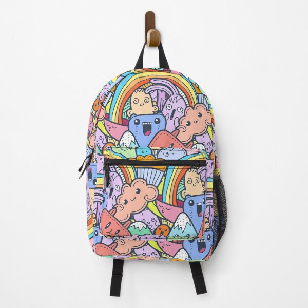 Item preview, Funny Cute Cartoon Doodle Monster Graphic Retro Design designed and sold by delohill.
