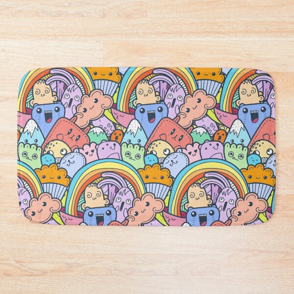 Item preview, Funny Cute Cartoon Doodle Monster Graphic Retro Design designed and sold by delohill.
