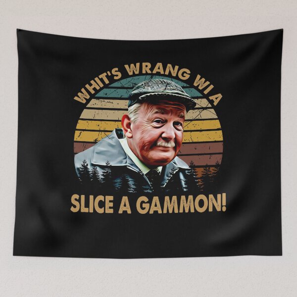 Item preview, Vintage Design Still Game Films - Whit's Wrang Wi A Slice A Gammon! designed and sold by EricMary7.