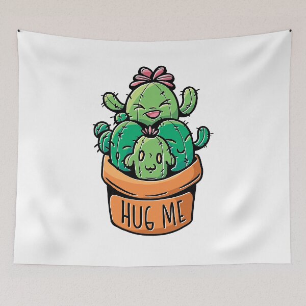 Item preview, Not A Hugger | funny, sarcastic cactus designed and sold by teez4dayz.