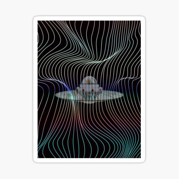 UFO:Wavy Ride Portal Jump Sticker