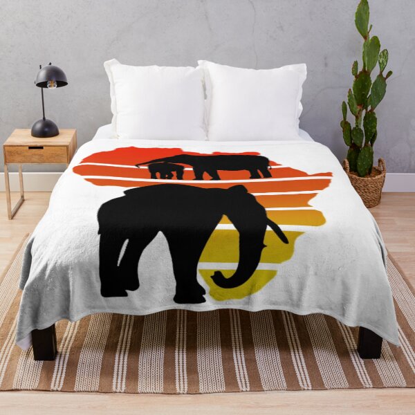 Item preview, Retro African Magic Of Elephants designed and sold by Eranthe Bernardo.