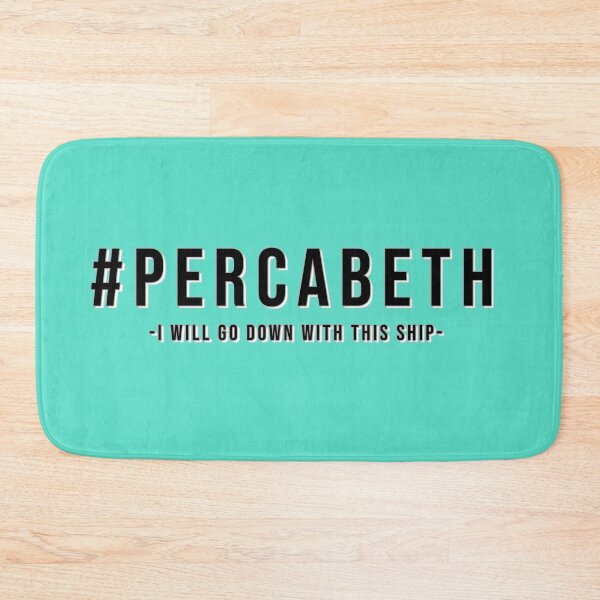 Item preview, #percabeth I will go down with this ship. Percy Jackson Books Ship.  designed and sold by MultiFandomFan.