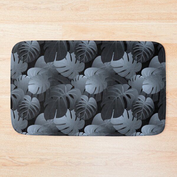 Item preview, Moody Monstera Blue Repeat 5748 designed and sold by Art in My Loft.