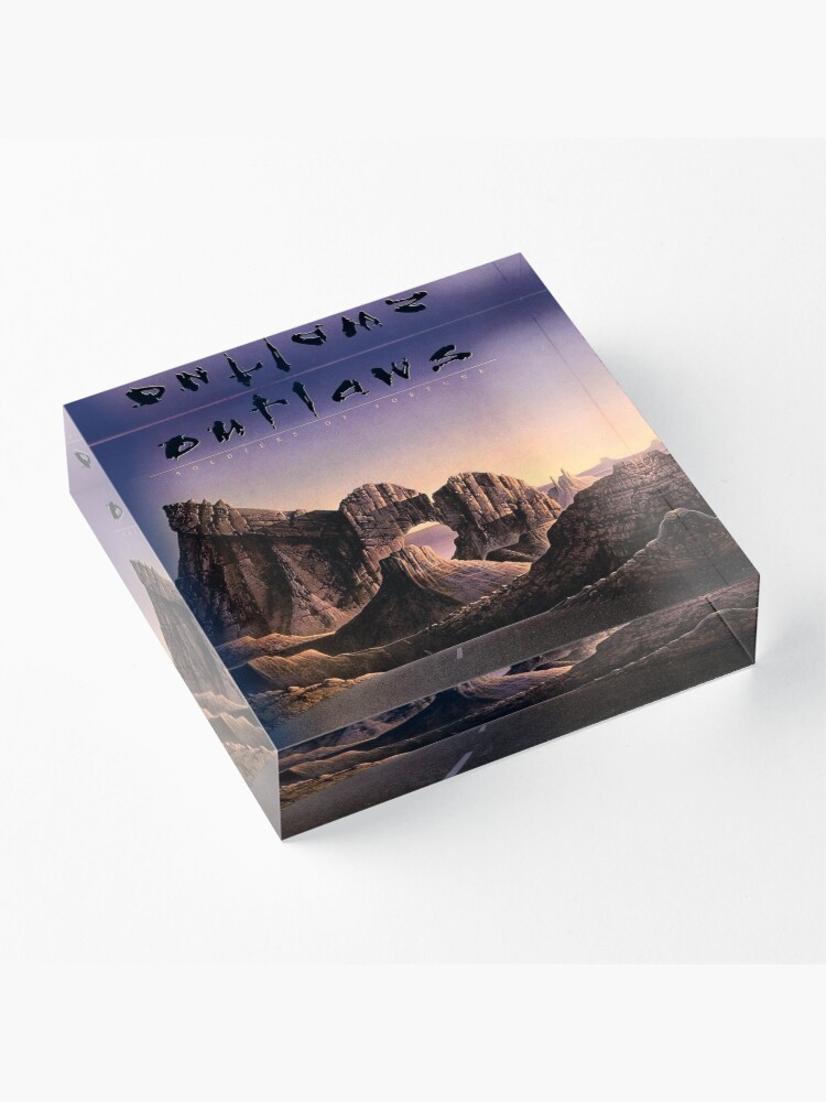 Alternate view of The Outlaws: Soldiers Of Fortune Acrylic Block