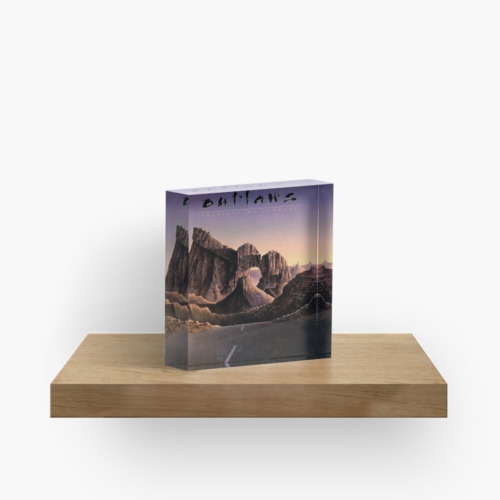 The Outlaws: Soldiers Of Fortune Acrylic Block