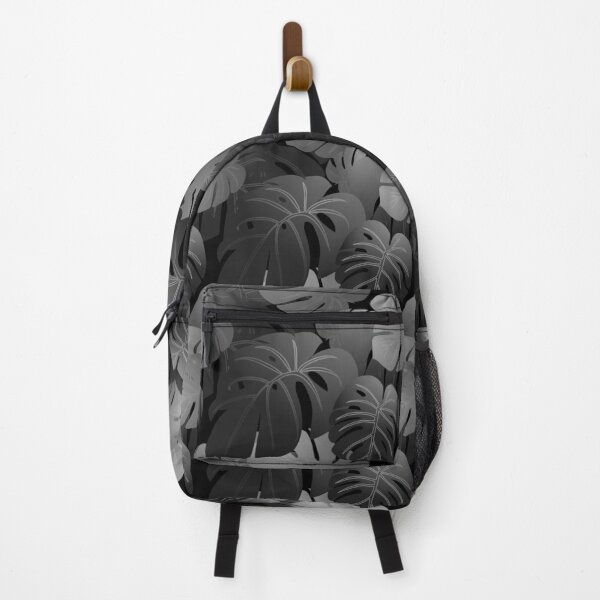 Item preview, Moody Monstera Grey Repeat 5748 designed and sold by Art in My Loft.