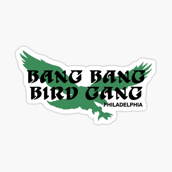 Bird Gang Philadelphia sticker, Philadelphia football sticker, fly eag –  exit343design