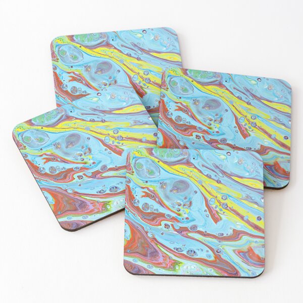 Item preview, Buntes flüssiges Pastell-Marmor-Design designed and sold by Piper-Deals.