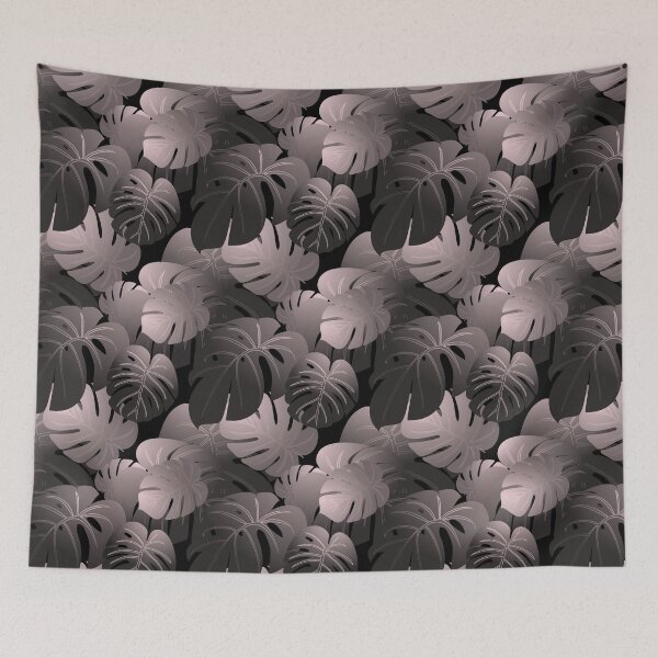 Item preview, Moody Monstera Pink Repeat 5748 designed and sold by Art in My Loft.