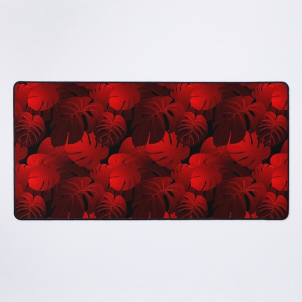 Item preview, Moody Monstera Red Repeat 5748 designed and sold by Art in My Loft.