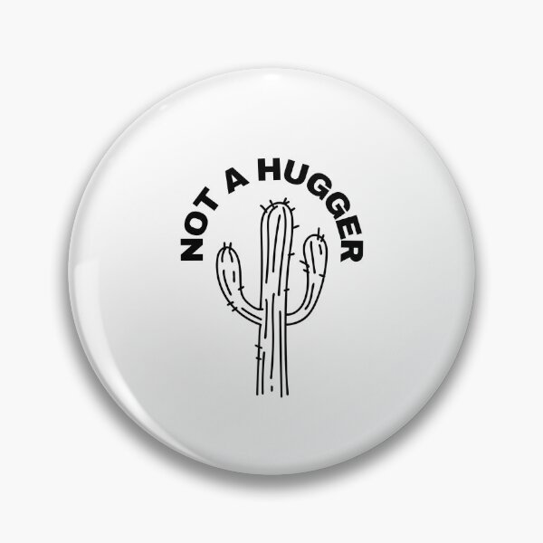 Item preview, Not A Hugger | funny, sarcastic cactus designed and sold by teez4dayz.