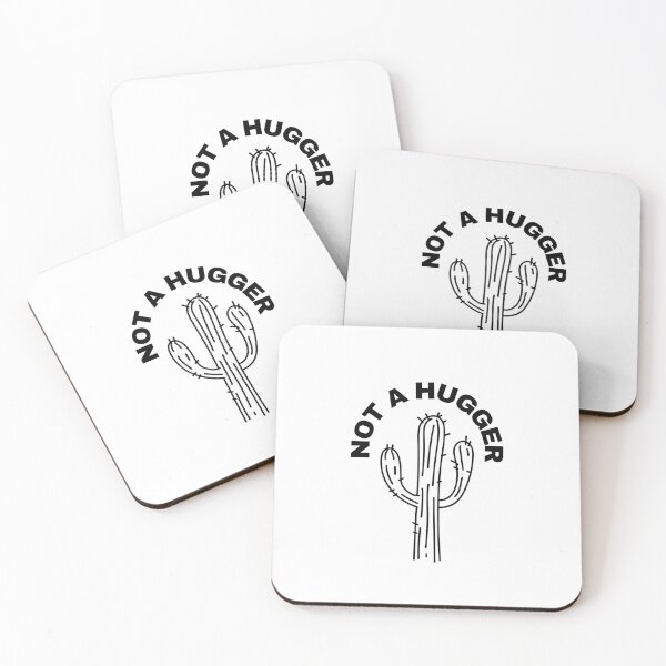 Item preview, Not A Hugger | funny, sarcastic cactus designed and sold by teez4dayz.