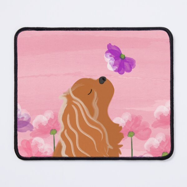 Item preview, Romantic Cavalier King Charles Spaniel - Ruby  designed and sold by Lulupainting.