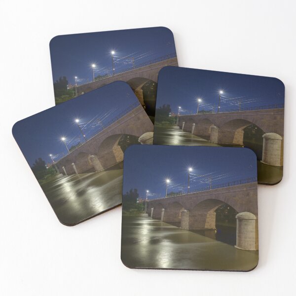 Item preview, Viaduct at Night designed and sold by Miroslav Franc.