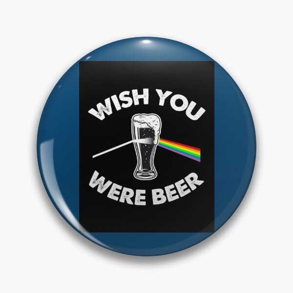 Item preview, Wish You Were Beer vintage Art Board Print designed and sold by CoutureStylez.