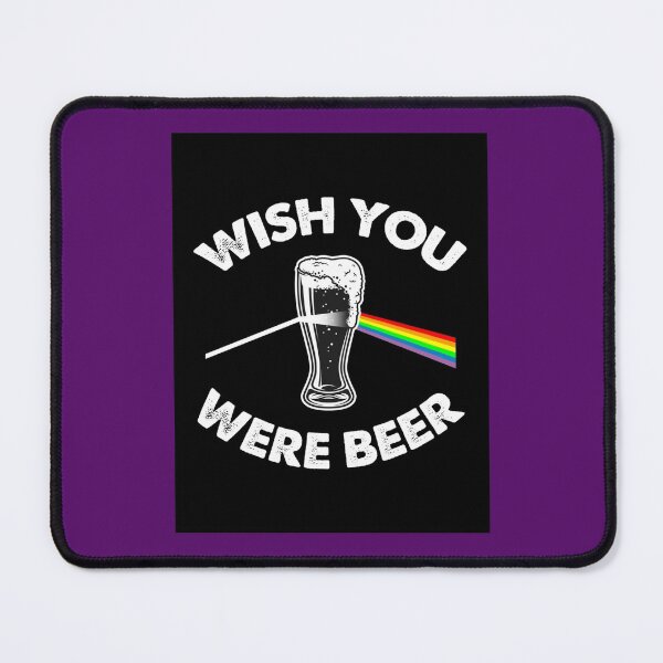 Item preview, Wish You Were Beer vintage Art Board Print designed and sold by CoutureStylez.