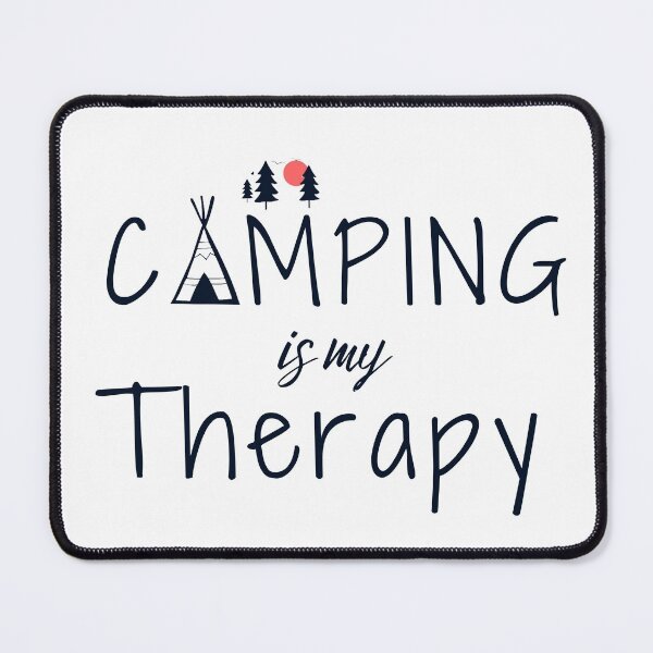 Item preview, Camping Is My Therapy designed and sold by Y-Muqsit.