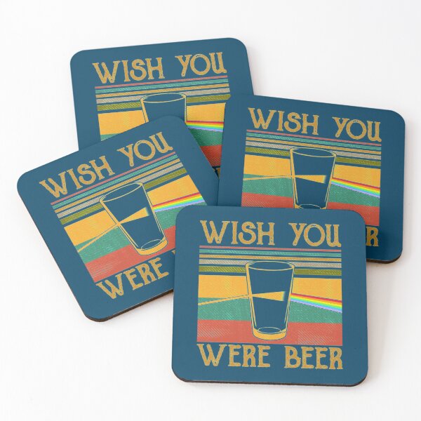 Item preview, Wish You Were Beer vintage retro Classic designed and sold by CoutureStylez.