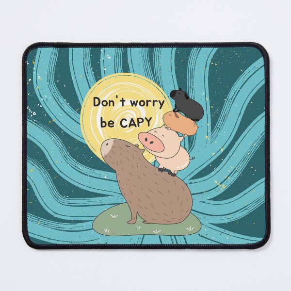 Item preview, Dont worry, be CAPY designed and sold by Lulupainting.