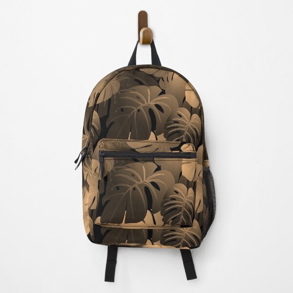 Item preview, Moody Monstera Light Orange Repeat 5748 designed and sold by Art in My Loft.