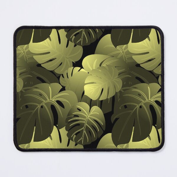 Item preview, Moody Monstera Yellow Repeat 5748 designed and sold by Art in My Loft.