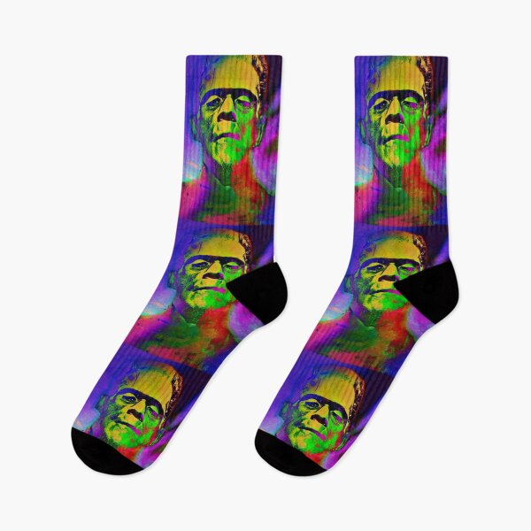 Item preview, Frankenstein Monster Psychedelic Funk designed and sold by orionlodubyal.