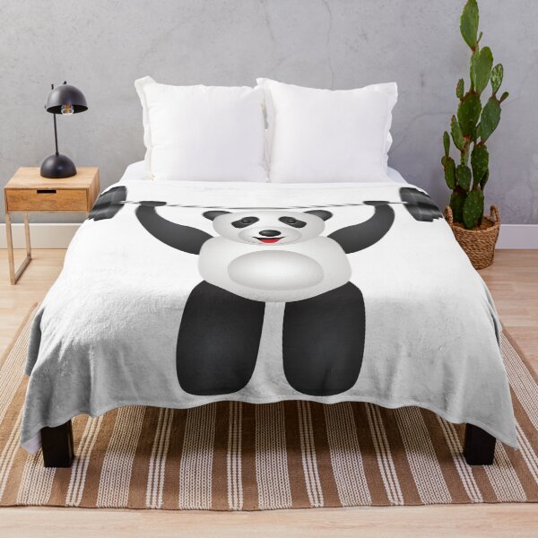 Item preview, Panda working out designed and sold by YuneDesigns.