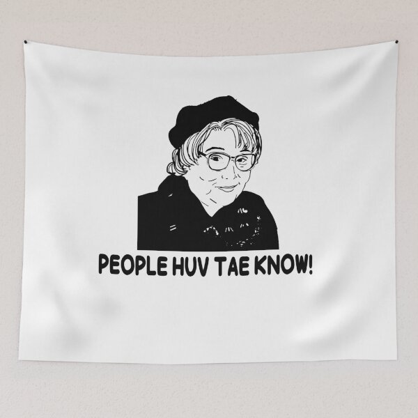 Item preview, People Huv Tae Know! - Still Game Sitcom designed and sold by EricMary7.