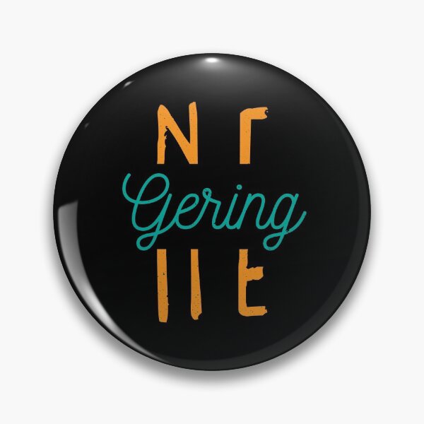 Item preview, Gering Nebraska City Typography designed and sold by Creatively Torn.